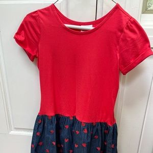 Girls Strawberry dress